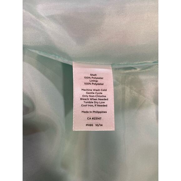 Talbots Botanical Flowers Cap Sleeve Sheath Cocktail Dress Women’s 2 - Picture 7 of 10